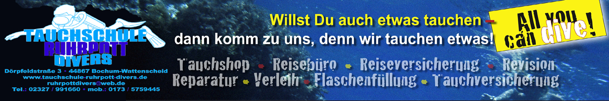 Ruhrpott Divers Online Shop Startseite 