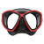 Seac Sub Maske Symbol Klar/Rot
