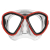 Seac Sub Maske Symbol Klar/Rot