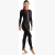 Cressi Lycra Jumpsuit Damen Black Pink