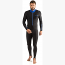 Cressi Lycra Jumpsuit Herren Black Blue M