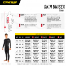 Cressi Lycra Jumpsuit Herren Black Blue S