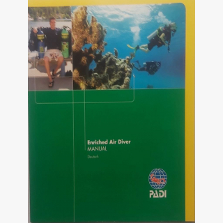 PADI Nitrox Diver Manual - PADI Lehrbuch - Deutsch