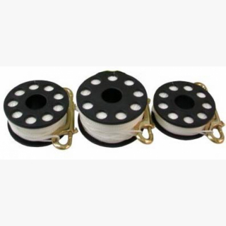 Polaris Hand Reel S, M, L L — Durchmesser 84 mm, Höhe nur 45 mm, 50 m Leine