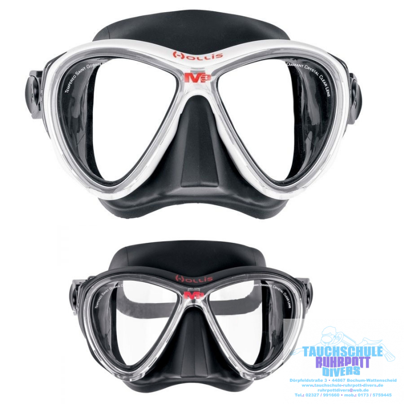 Antipoison jeg er enig krog Hollis Maske M3 - Ruhrpott Divers Online Shop, 129,99 €