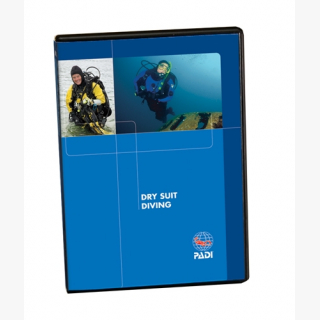 PADI Dry Suit Diver Manual - PADI Lehrbuch mit DVD - Englisch